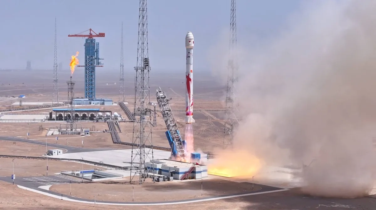 China's LandSpace Launches Improved Methane-powered Rocket