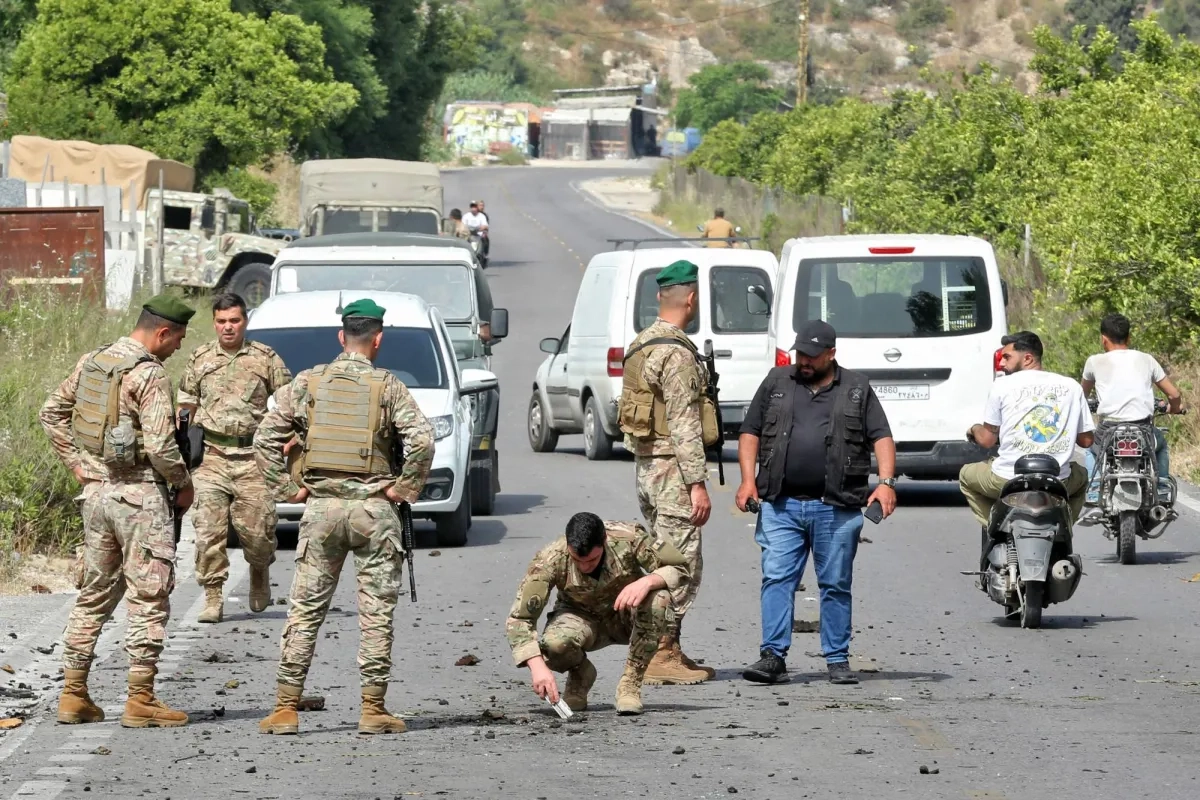 جريحان بينهما عسكري بالجيش اللبناني جراء غارة إسرائيلية على الجنوب