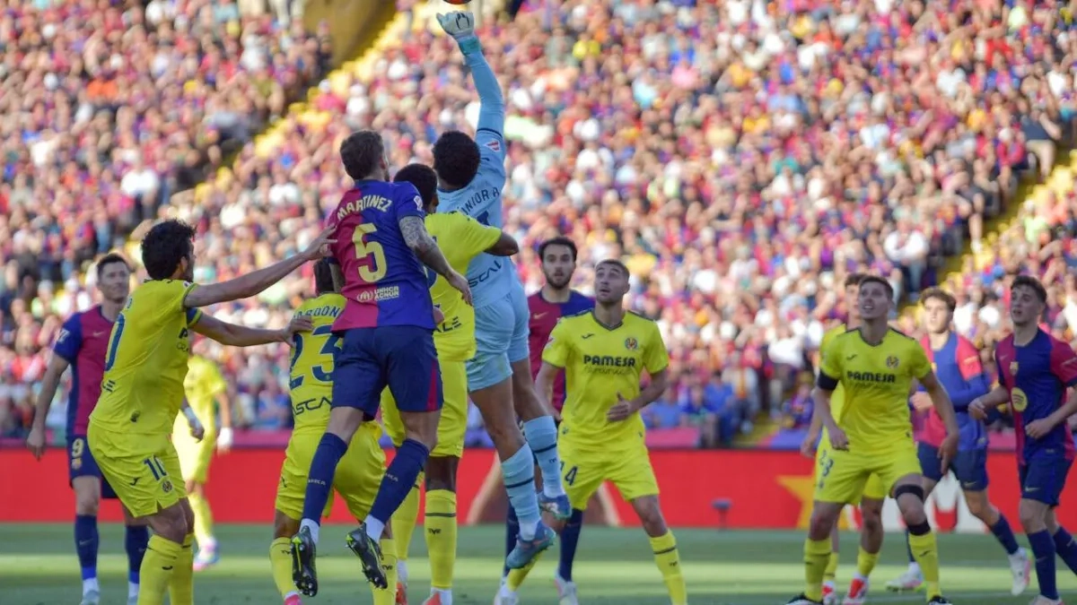 Villarreal Beat Barca to Secure Champions League Place
