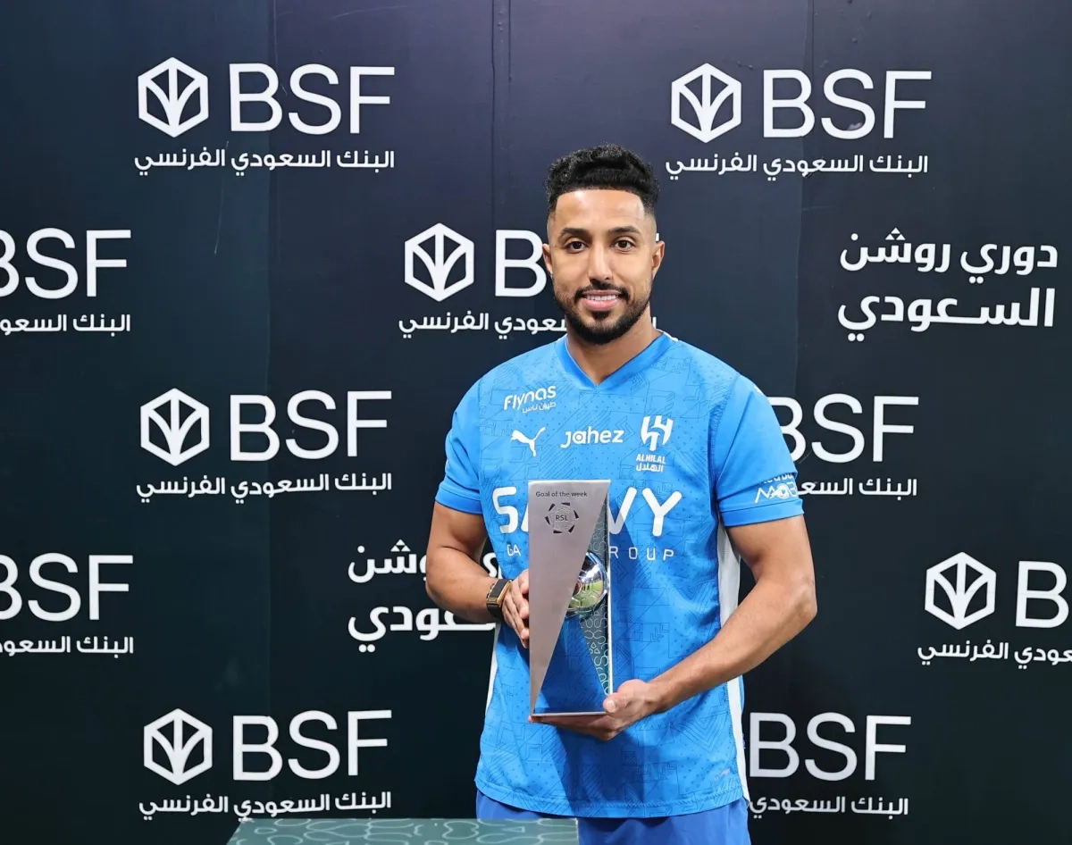 سالم الدوسري يتقدم المرشحين للفوز بجائزة أفضل لاعب سعودي 2025