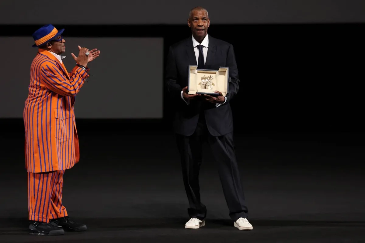 Denzel Washington Receives Surprise Honorary Palme d'Or at Cannes Premiere for 'Highest 2 Lowest'
