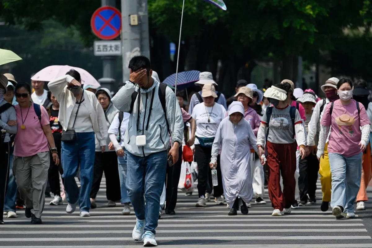 Record May Heat Scorches North, Central China
