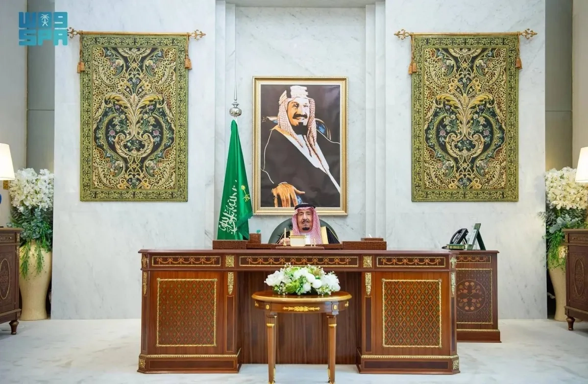 Newly Appointed Princes Are Sworn in before Saudi King Salman