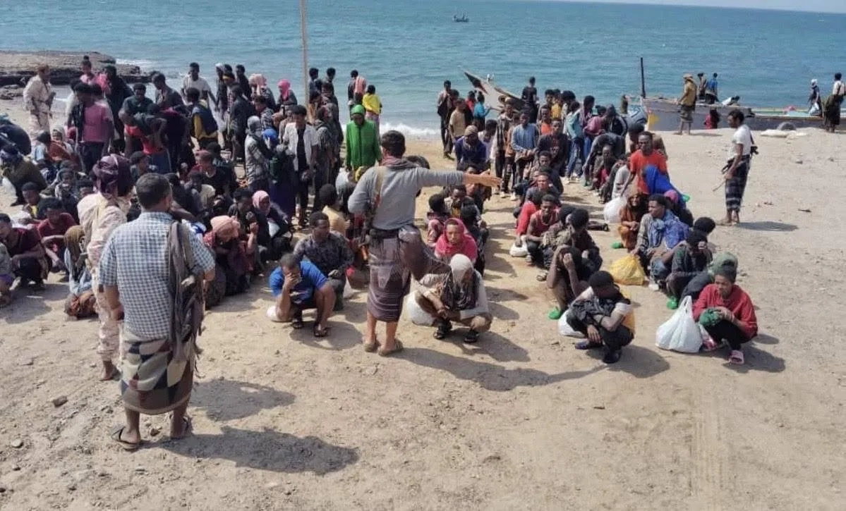 عجز يمني في شبوة عن مواجهة أفواج المهاجرين غير الشرعيين