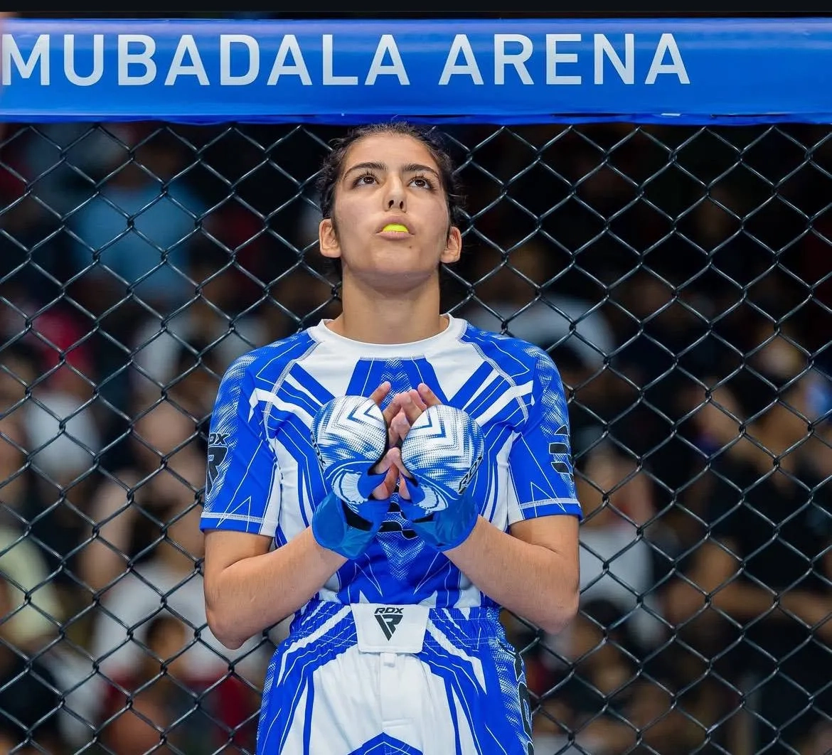 الإماراتية زمزم الحمادي: جاهزة لمواجهة هتان السيف في أي مكان