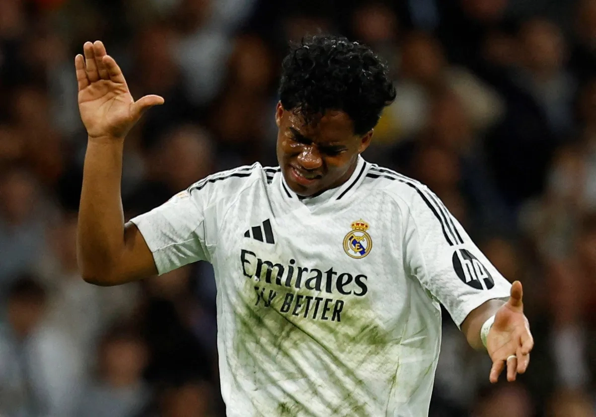 الإصابة تبعد إندريك لاعب ريال مدريد عن كأس العالم للأندية