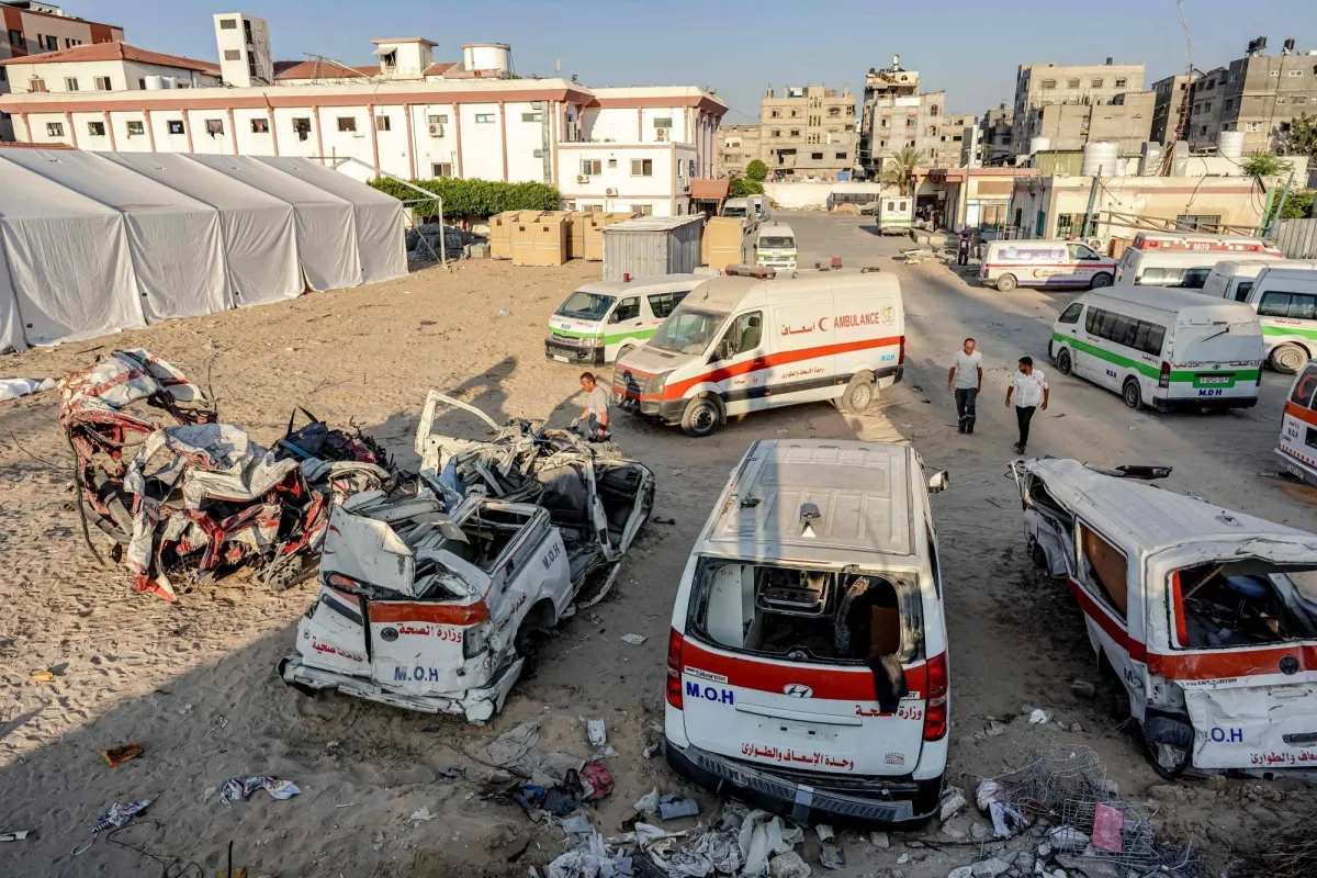 الهلال الأحمر الفلسطيني: نجاة مسعف من إطلاق نار في غزة بعد توسله بالعبرية