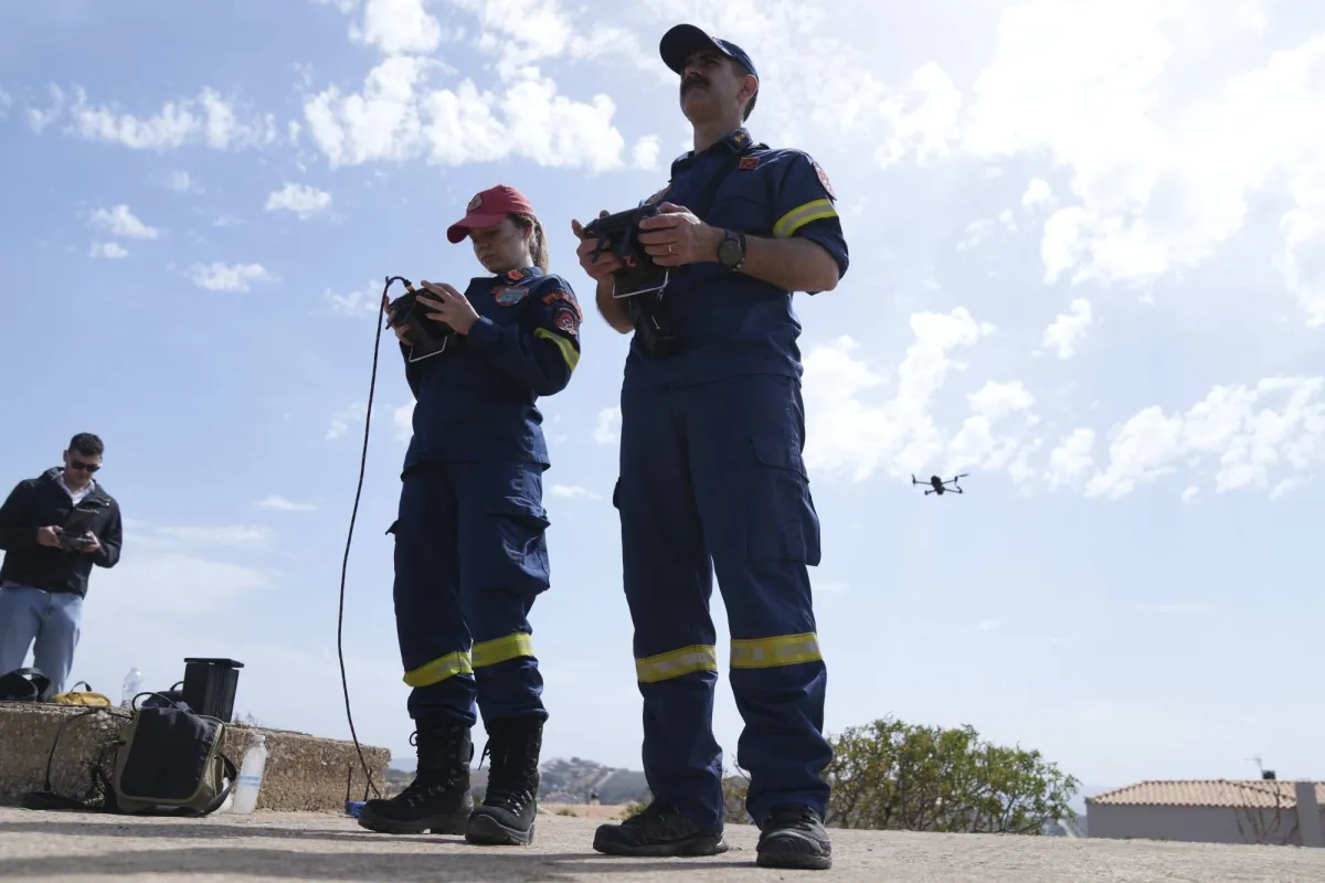 Greece Deploys Record Firefighters and More Drones for Wildfire Season