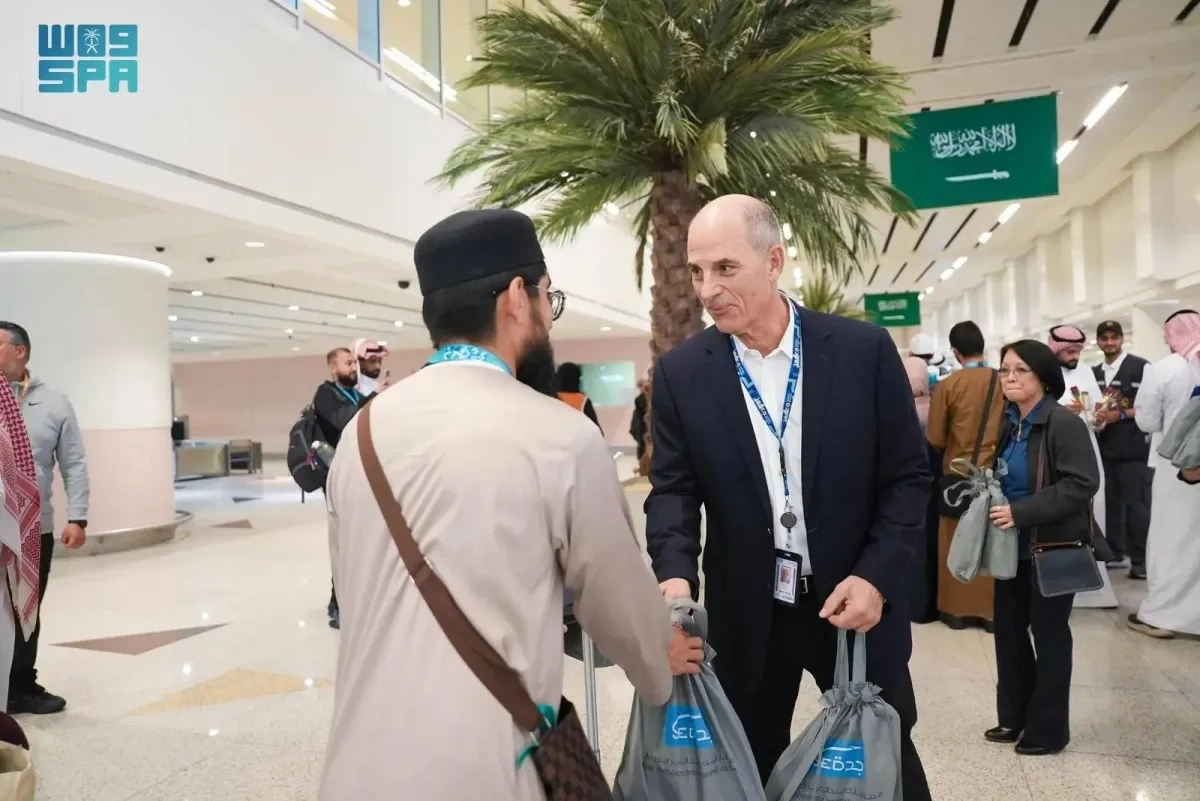 King Abdulaziz International Airport in Jeddah Receives First Group of Pilgrims from Britain