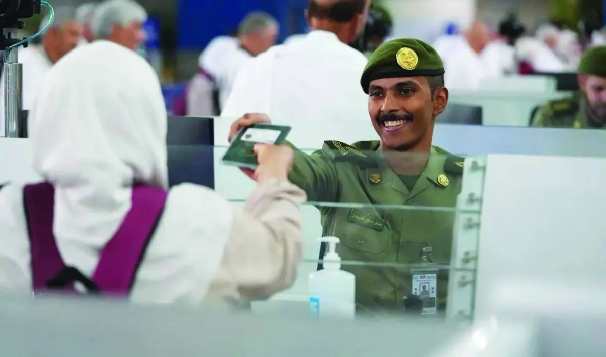 وصول 961 ألف حاج عبر منافذ السعودية الدولية