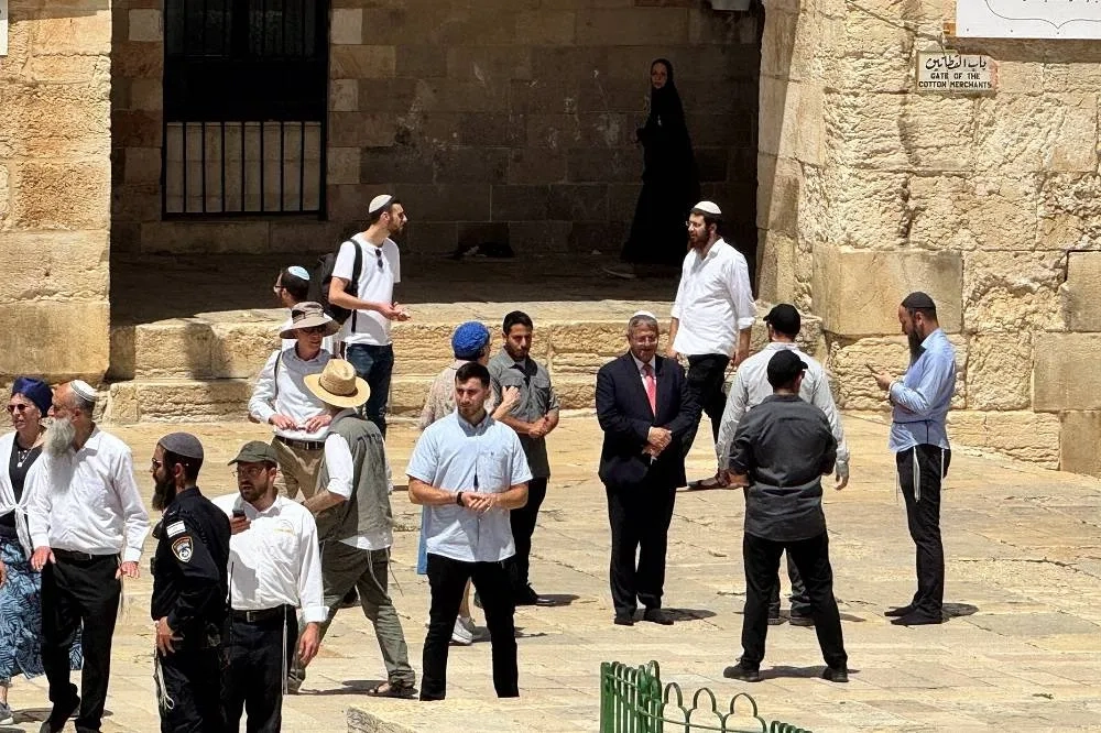 Israeli Far-Right Minister Visits Al-Aqsa Compound in Jerusalem