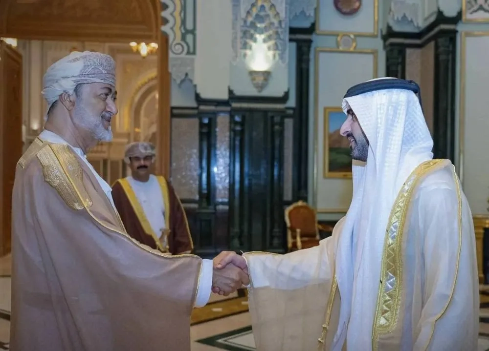 Sultan of Oman, Dubai Crown Prince Discuss Bilateral Ties