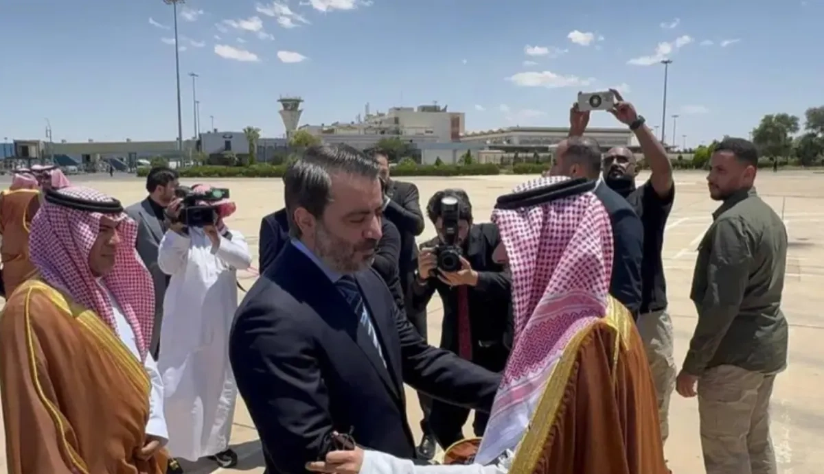 Saudi Foreign Minister Arrives in Damascus