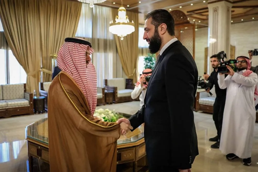 Saudi FM from Damascus: We Want Syria to Reclaim its Natural Positions