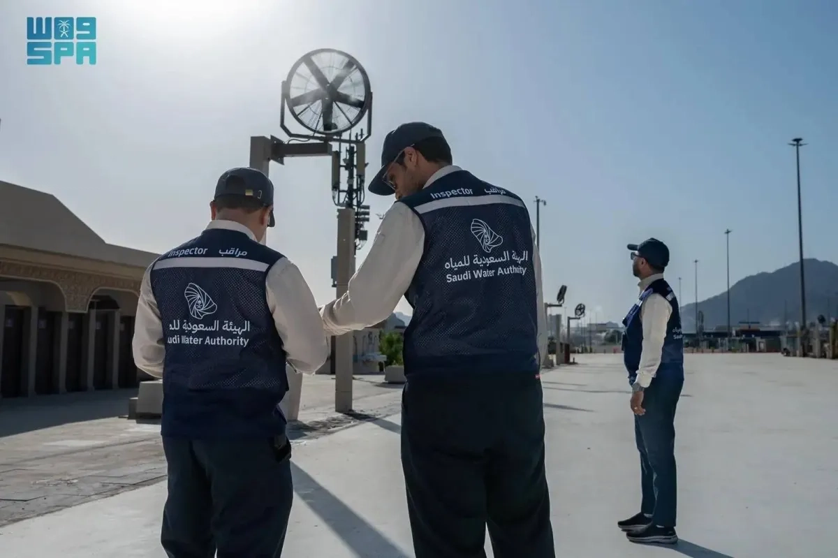 Saudi Water Authority Conducts 5,000 Inspections on Water Networks in Holy Sites, Makkah