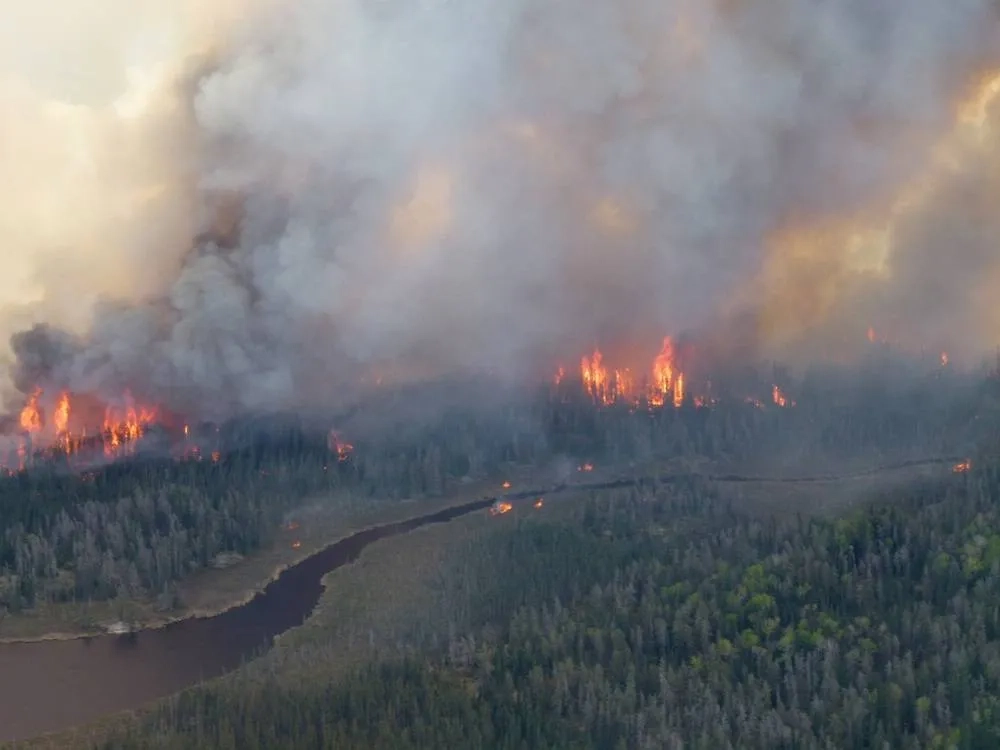 Thousands Evacuated in 3 Provinces as Canadian Wildfires Threaten Air Quality Into Some US States