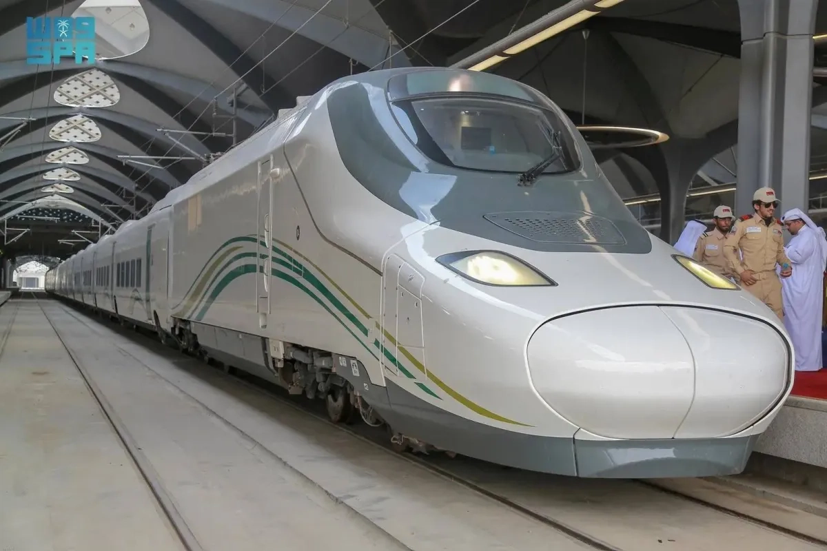 Haramain High Speed Railway Runs Hourly Trips from Jeddah Airport to Makkah