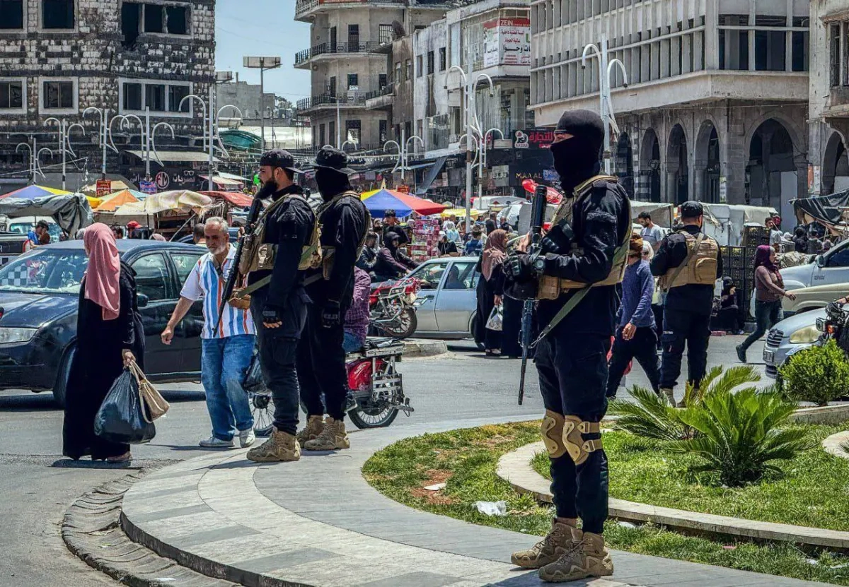 انتشار كثيف للأمن العام السوري عشية الأضحى
