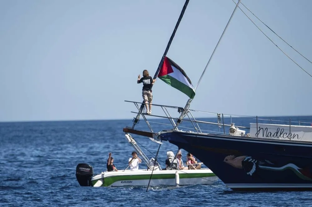 Activist Aid Ship Nears Gaza After Reaching Egypt Coast
