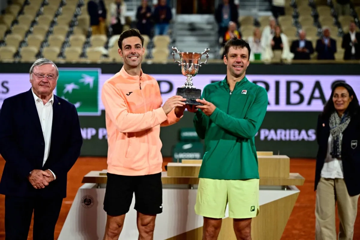 Granollers and Zeballos Break Duck with French Open Men's Doubles Crown