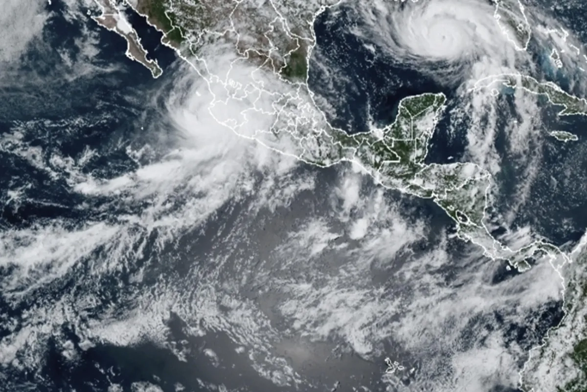 Tropical Storm Barbara Forms off Coast of Southwest Mexico