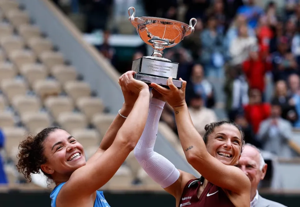 Olympic Champions Errani, Paolini Win French Open Women's Doubles Title