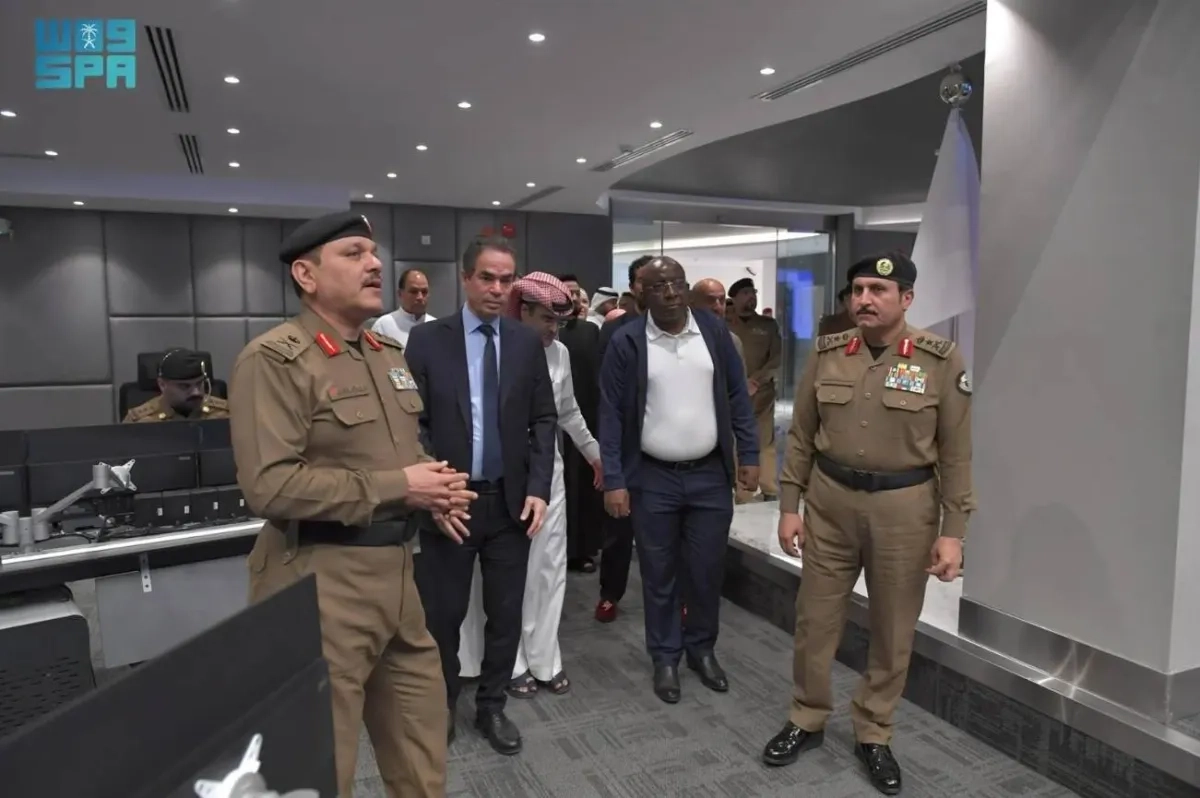 International Media Delegations Visit Hajj Command and Control Center in Holy Sites