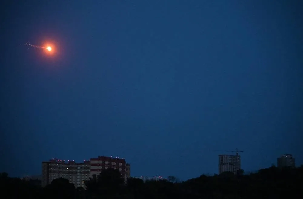 Russia's Latest Drone Strikes Hit Kyiv, Maternity Ward in Odesa, Ukraine Says