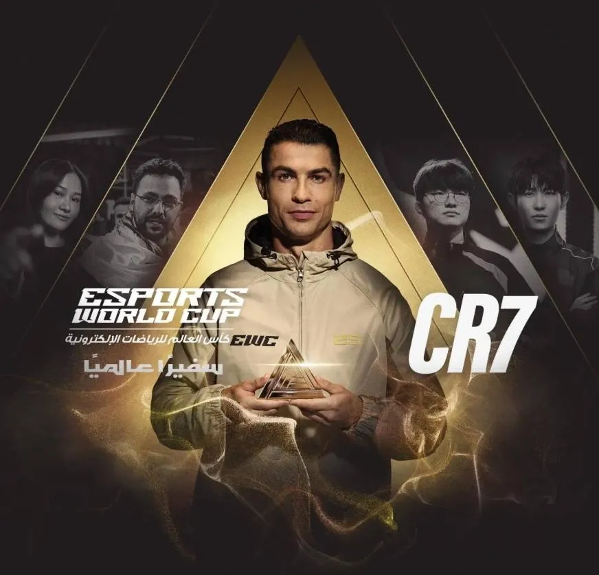 Cristiano Ronaldo Named Global Ambassador for Esports World Cup 2025