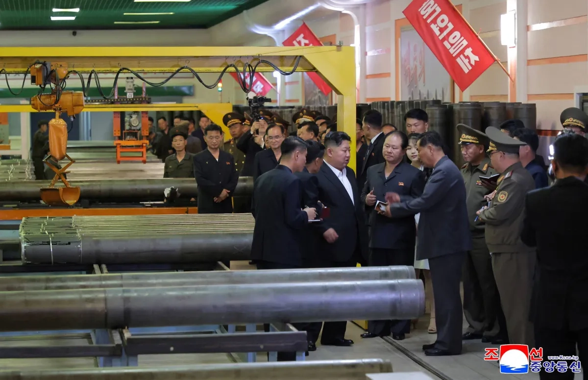 North Korea's Kim Calls for More Shell Production