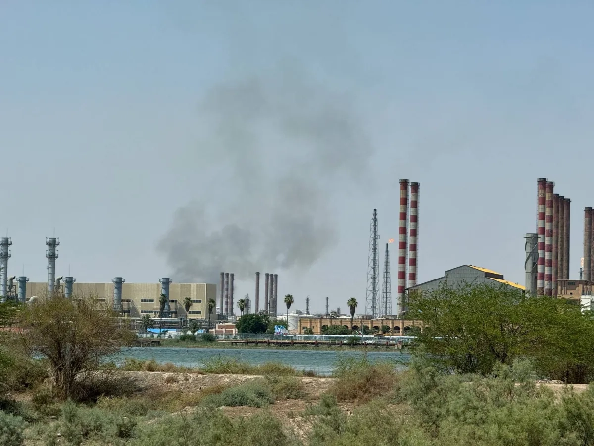 حريق بحقل بارس الجنوبي للغاز بعد ضربة إسرائيلية