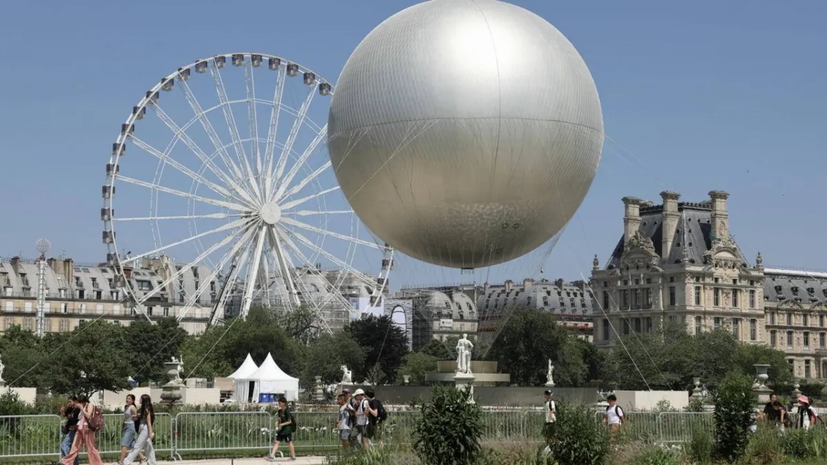Olympic Balloon to Rise again in Paris
