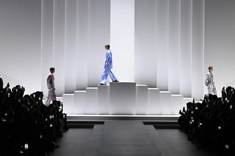 Dolce & Gabbana Embrace Wrinkled Romance for Spring-Summer 2026