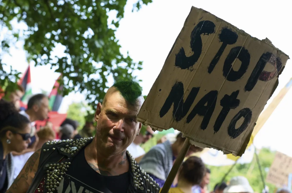 Hundreds Protest in The Hague against NATO, Days before the Dutch City Hosts Alliance Summit