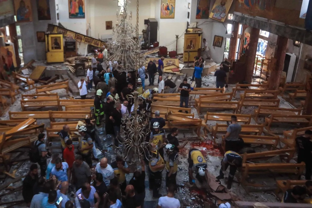 Death Toll in Damascus Church Attack Rises to 25