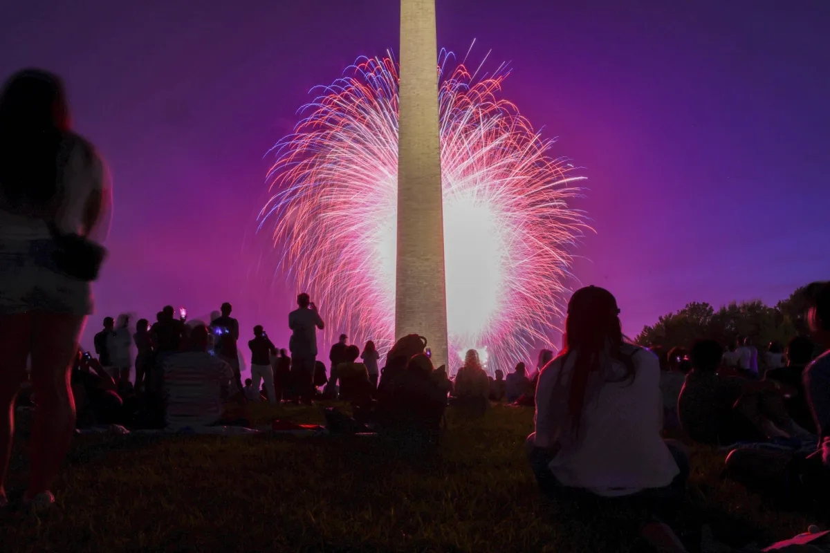 Spectacular Fireworks Light Up American Skies on the Fourth of July