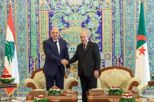 إمداد لبنان بالطاقة يتصدر أجندة زيارة عون إلى الجزائر