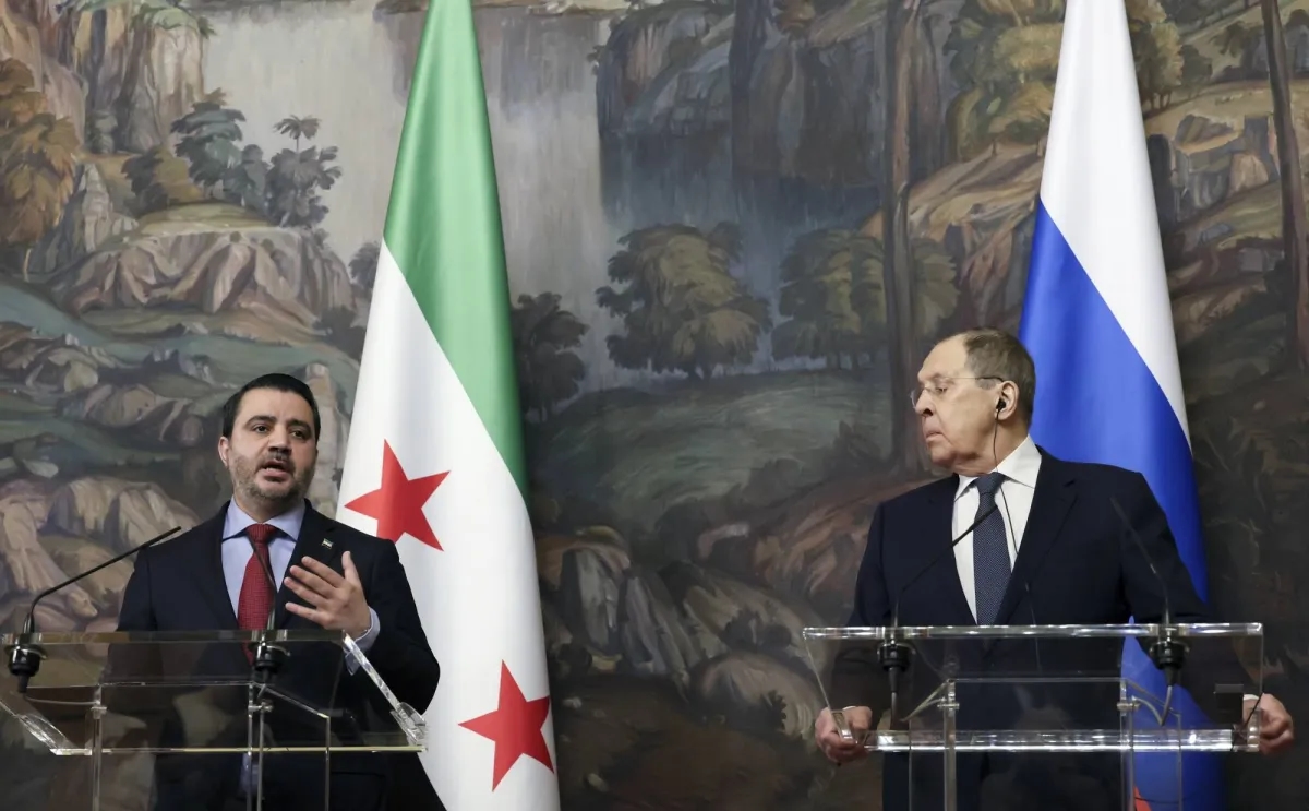 Russia's Lavrov Meets Syrian FM in Moscow, Invites Sharaa to Russia-Arab Summit