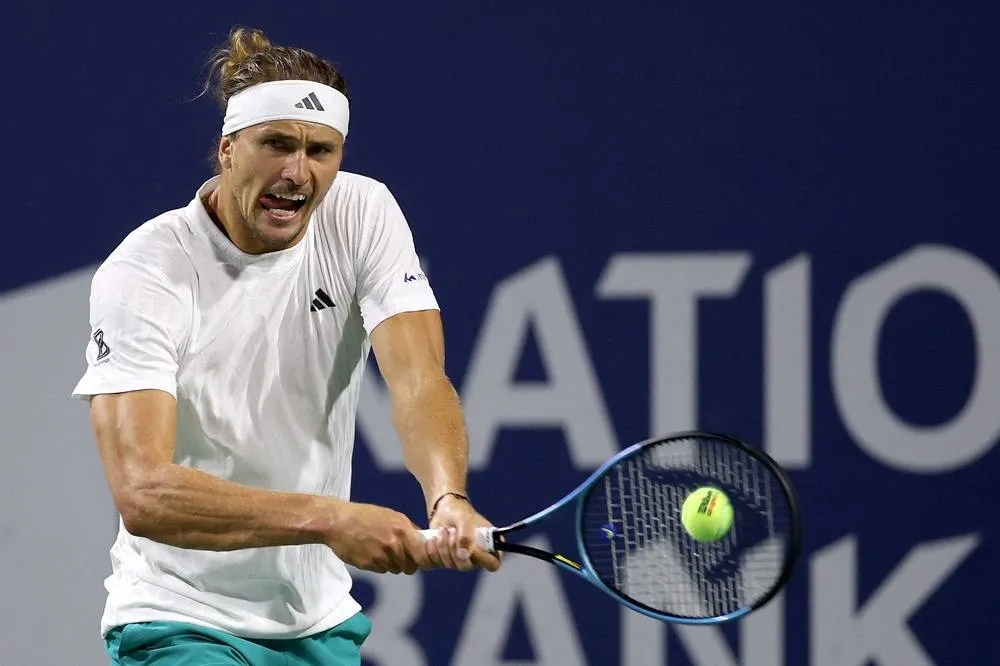 Top-Seeded Alexander Zverev Advances to National Bank Open Quarterfinals