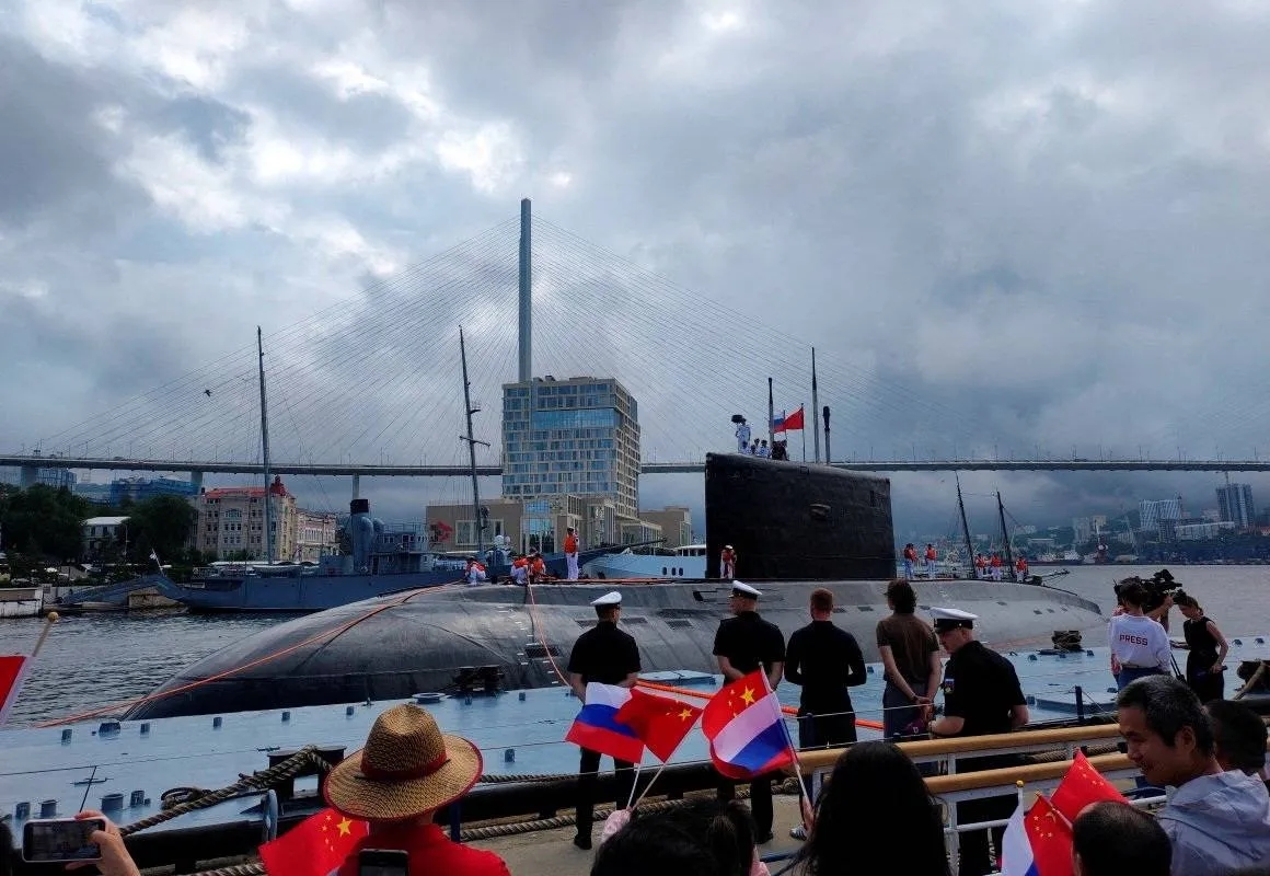 China and Russia Start Joint Drills in Sea of Japan