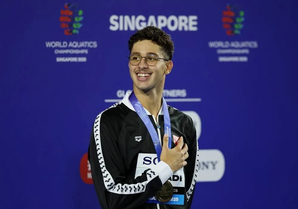 Tunisia's Jaouadi Pushes Through Pain for Second World Gold