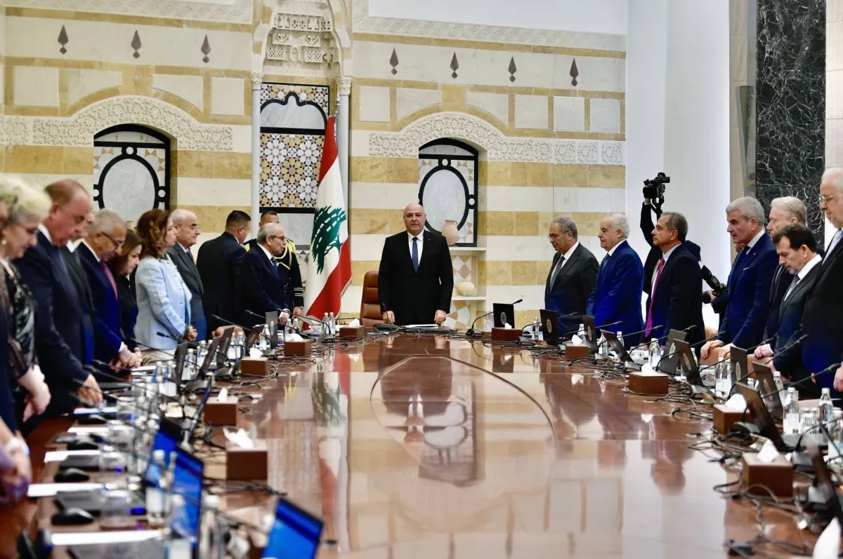 مجلس الوزراء اللبناني يكلّف الجيش وضع خطة لحصرية السلاح قبل نهاية العام