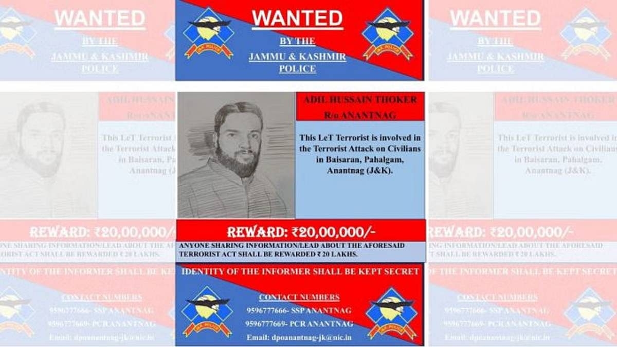 Like Pahalgam suspect Thoker, 40 from J&K visited Pakistan legally & ‘joined terror groups' since 2016