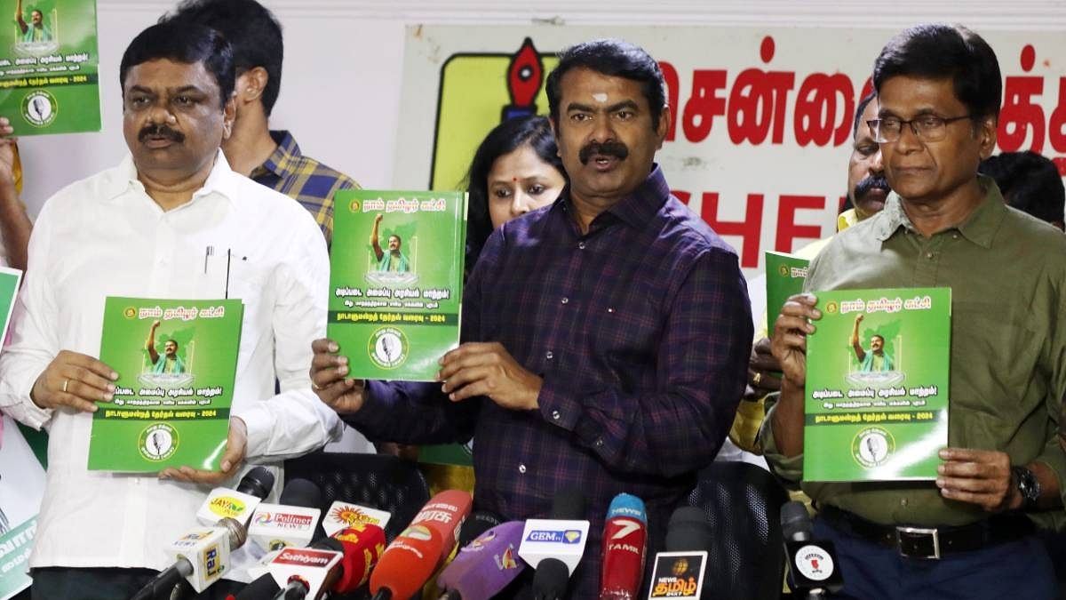 As parties pursue alliances for Tamil Nadu polls, why Seeman's NTK is bent on charting a lone course