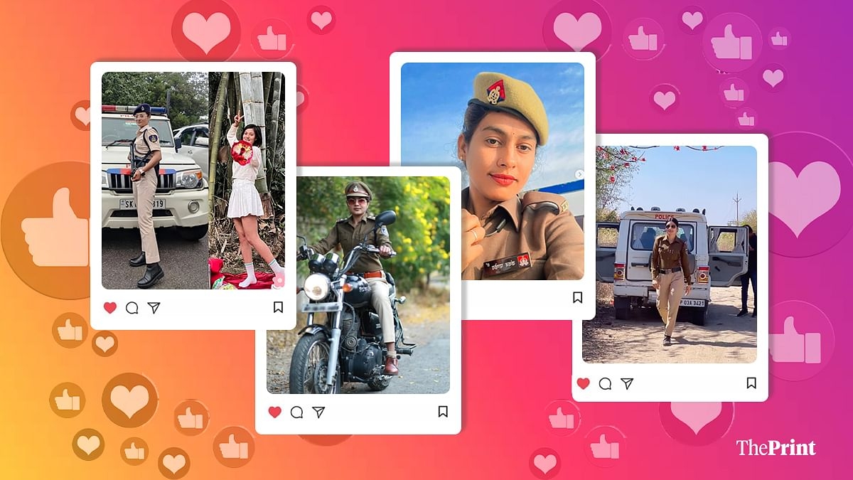 From gym reels to selfies in uniform, India's women cops are bringing khaki swag to social media