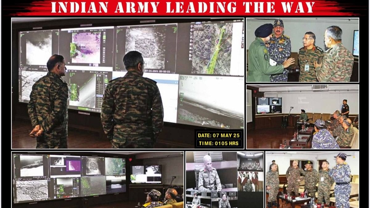 As Op Sindoor began, India's top military brass watched strikes unfold live from South Block