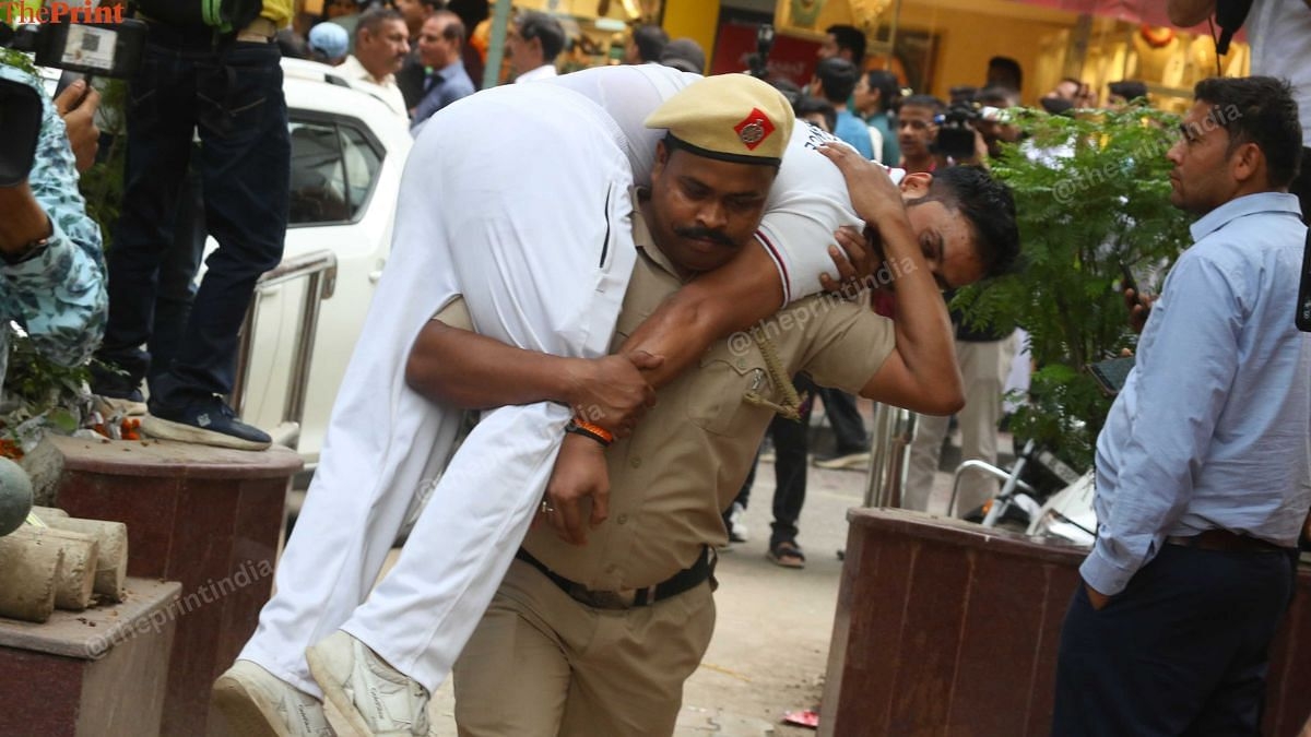 A mock drill brings Delhi's bustling Khan Market to a standstill. It's the 1st of many more to come