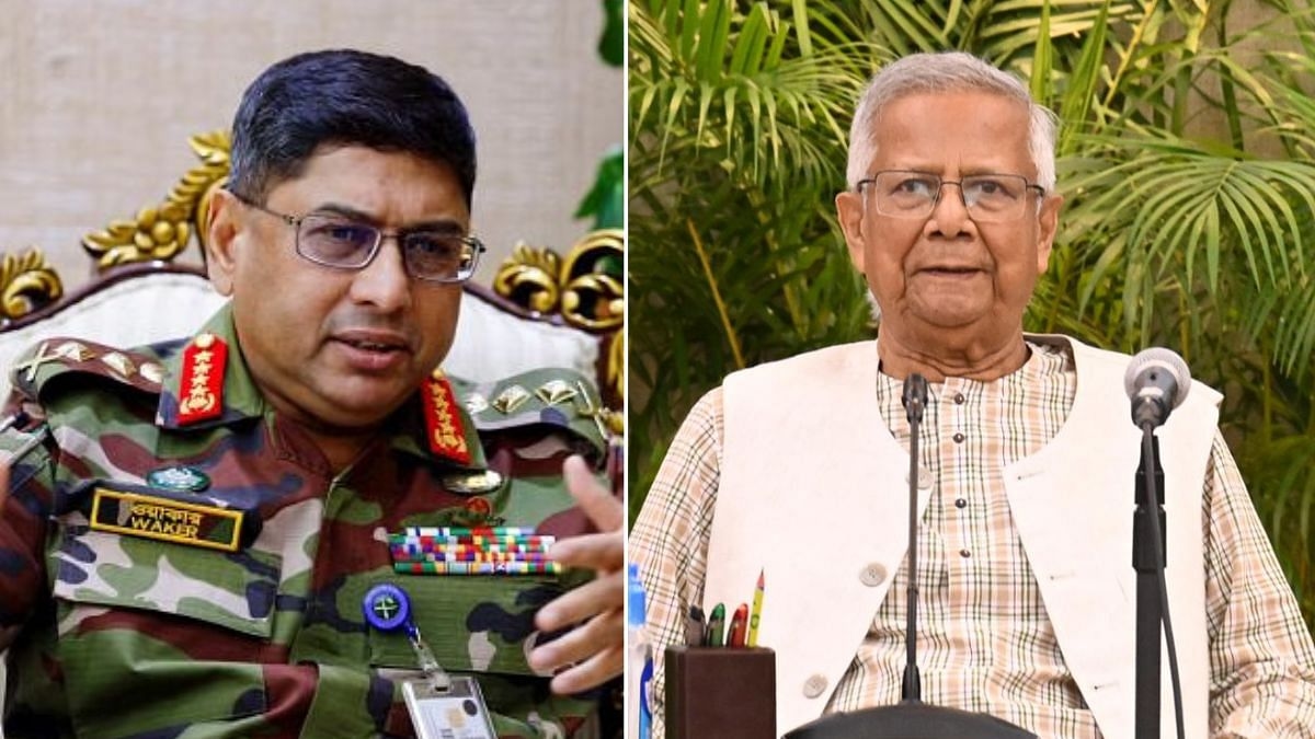 Bangladesh army chief seems to be cosying upto to Yunus. Did 5 people have to die for it?