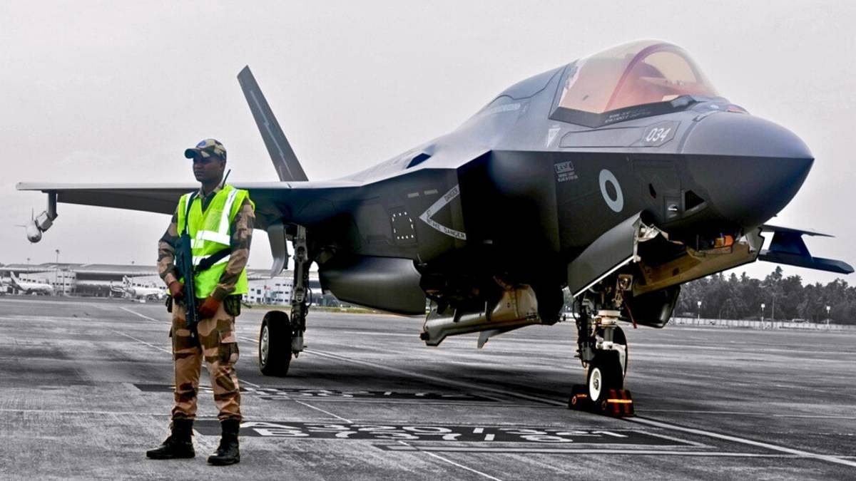 Week since emergency landing, UK's F-35B fighter still grounded in Kerala; military airlift likely