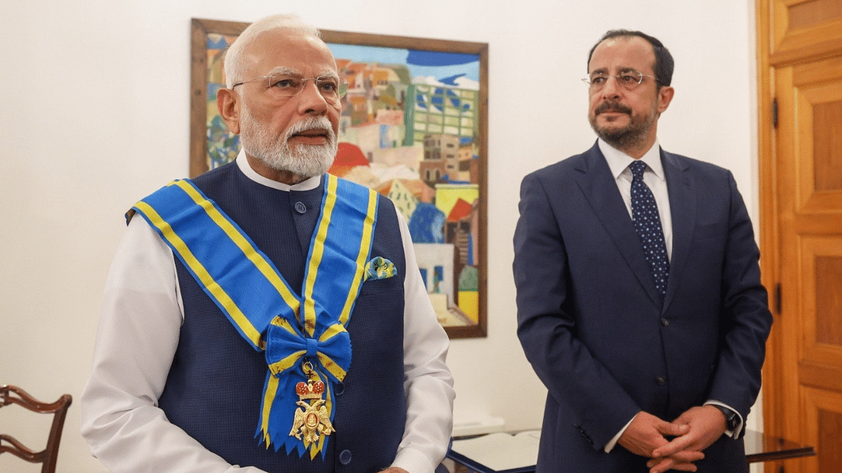 From Cyprus-Turkey buffer zone, Modi extends support for Nicosia's territorial integrity